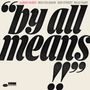 Aaron Parks: By All Means, CD