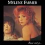 Text oben: "MYLENE FARMER". Unten: "Ainsi soit je...". Frau mit rotem Haar blickt nachdenklich.