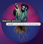 Text: "digable planets" oben, "reachin' (a new refutation of time and space)" unten. Drei Personen, Wurzeln ragen heraus.