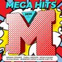 "MEGA HITS", "2026 DIE ZWEITE". Künstler: Ariana Grande, Zara Larsson, Noah Kahan, Olivia Dean, Jennifer Lopez & David Guetta. Pop-Art-Stil.