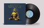 Albumcover mit goldener Buddha-Statue vor blauem Hintergrund. Text: "CAT STEVENS' BUDDHA AND THE CHOCOLATE BOX". Schallplatte sichtbar.