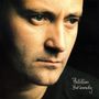 Phil Collins, ...But Seriously. Nahaufnahme eines nachdenklichen Mannesgesichts mit Blick nach links.