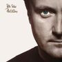 Text: "Both Sides Phil Collins". Nahaufnahme eines Gesichts, Fokus auf einem Auge, minimalistische Gestaltung.