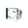 Auf dem Cover steht "Erotica Madonna". Es zeigt ein stilisiertes Gesicht in Blau-Weiß und enthält eine CD.