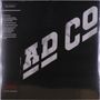 Text oben links: "BAD COMPANY". Großes diagonales Logo: "AD CO". Schwarzer Hintergrund. 40th Anniversary Edition.