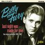 Billy Fury: Last Night Was Made For Love, CD