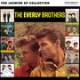 "The Jasmine EP Collection", "The Everly Brothers". Verschiedene Album-Cover umrahmen zwei junge Männer mit gestyltem Haar.