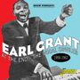 "Earl Grant: At The End – The Vocal Singles 1956-1962" steht auf buntem Hintergrund mit fröhlichem Mann an Klavier.
