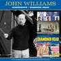 "JOHN WILLIAMS CHECKMATE / DIAMOND HEAD" steht oben. Unten: "TWO COMPLETE ALBUMS PLUS BONUS TRACKS". Ein Dirigent führt vor.