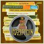 "The Songs That Shaped Led-Zeppelin". Stapel aus beschrifteten Audiokassetten. "Jasmine"-Logo oben rechts.