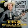 Tex Williams: You Can Tell A Texan Every Time: Classic Recordings, CD