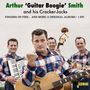 "Arthur 'Guitar Boogie' Smith and his Cracker-Jacks" steht oben, einige Männer in karierten Hemden mit Instrumenten.