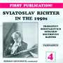 : Svjatoslav Richter in the 1950s Vol.4, CD,CD