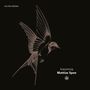 Texte: "LIVE RECORDING", "Insomnia", "Mattias Spee". Illustration eines fliegenden Vogels auf schwarzem Hintergrund.