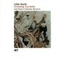 Text: Little North, Crossing Currents, Joel Ross & Hannes Bennich. Illustration: Abstrakte, wellenförmige Muster.