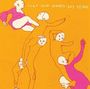 Text: "CLAP YOUR HANDS SAY YEAH". Illustration von schemenhaften Personen auf orangenem Hintergrund.