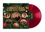 Text: "Bill & Gloria Gaither and Their Homecoming Friends Present a CHRISTMAS COLLECTION". Rote Schallplatte und Fotos.