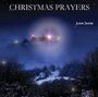 Texte: "CHRISTMAS PRAYERS", "Jonn Serrie". Winterlandschaft bei Nacht, Hügel mit leuchtendem Stern oben.
