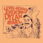 Level-headed, Even Smile, Dylan Earl. Illustration mit einer Person, einem LKW, einem Hund und Pflanzen.