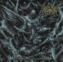 "Thaumaturgic Resurrection"; ein dunkler Engel, umgeben von chaotischen Gestalten, erscheint bedrohlich und mystisch.