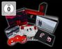 The White Stripes: Under Great White Northern Lights (Limited Deluxe Boxset), LP,LP,SIN,DVD,DVD,CD,Buch