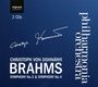 Johannes Brahms: Symphonien Nr.2 & 4, CD,CD