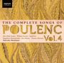 Francis Poulenc: Sämtliche Lieder Vol.4, CD