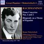 Sergej Rachmaninoff: Klavierkonzerte Nr.1 & 2, CD