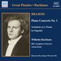 Johannes Brahms: Klavierkonzert Nr.1, CD