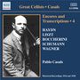 : Pablo Casals - Encores and Transcriptions Vol.4, CD