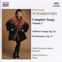 Peter Iljitsch Tschaikowsky: Sämtliche Lieder Vol.2, CD