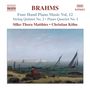 Johannes Brahms: Klaviermusik zu 4 Händen Vol.12, CD