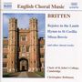 Benjamin Britten: Missa brevis, CD