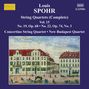 Louis Spohr: Streichquartette Vol.15, CD