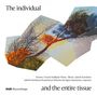 Texte: "The individual and the entire tissue. Poems: Ursula Andkjær Olsen. Music: Jakob Davidsen." Bunte Baum-Illustration.