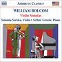 William Bolcom: Sonaten für Violine & Klavier Nr.1-4, CD