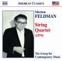 Morton Feldman: Streichquartett (1979), CD