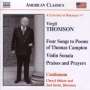 Virgil Thomson: Sonate für Violine & Klavier, CD