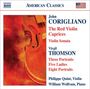 John Corigliano: Sonate für Violine & Klavier, CD