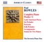 Paul Bowles: Sämtliche Klavierwerke Vol.1, CD