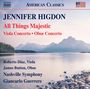 Jennifer Higdon: All Things Majestic, CD