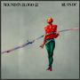 Text: "BOUND IN BLOOD EP" und "RUTS DC".  
Illustration: Farbige, geometrische Figur mit Band um Taille.