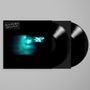 "Phoebe Bridgers, Lost Weekend" oben links. Blau-grünes verschwommenes Licht, zwei Schallplatten.