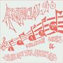 „ARTIFICIAL GO“, „TRIPLE ONES“ & „JANE ATE THE APPLESEED“ sind in verspielten Buchstaben über eine Notenzeile verteilt.