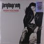 "Pentagram High Voltage Live at Spotsylvania '78." Schwarz-weiße Illustration eines Mannes in Lederjacke.