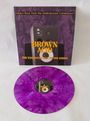 Text: „Heavy Rock from the Underground Comedown“, „BROWN ACID“, „THE ESSENTIAL MIX BY MR DIBBS“. Lila Vinyl-Schallplatte.