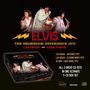 "ELVIS THE SHOWROOM EXPERIENCE 1973 LAS VEGAS AND LAKE TAHOE" und Bilder von Elvis in weißen Bühnenoutfits.
