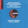 Felix Mendelssohn Bartholdy: Klavierkonzerte Nr.1 & 2, CD