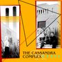 "The Cassandra Complex" und "Generating Station Complex". Schwarz-weiße Fotos, geometrische Formen, gelber Hintergrund.