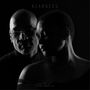 "NEARNESS" oben, "LIZZ WRIGHT KENNY BANKS SR" unten. Schwarz-weiß Portrait von zwei Personen, Köpfe nah beieinander.